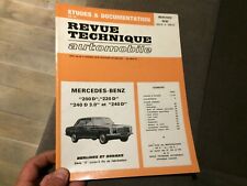 Revue technique Mercedes 240