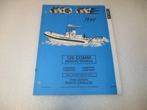 Catálogo de piezas Evinrude Johnson 1994 125 COMM modelos remotos número de catálogo 436457 - Imagen 1 de 3