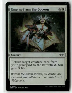 Emerge from the Cocoon 5 láminas Magic The Gathering Duskmourn Magic - Imagen 1 de 1