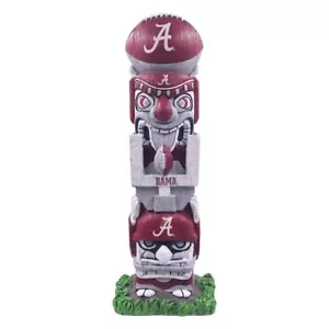 Alabama Crimson Tide 16" Tiki Face Totem Pole Figurine by FOCO - Picture 1 of 1
