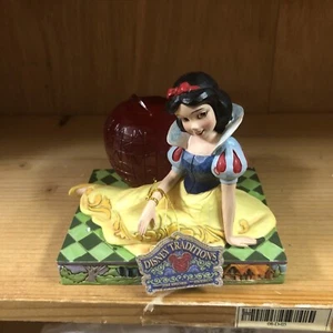 Jim Shore Snow White & Apple 6010098 NEW for 2022 Disney Traditions Princesses A - Picture 1 of 3