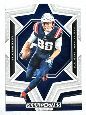 MIKE GESICKI New England Patriots 2023 Panini Rookies & Stars Football Card #71 - Image 1 of 3