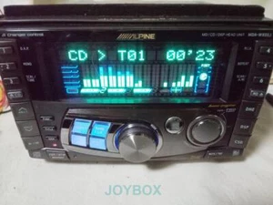 ALPINE MDA-W933J CD MD PLAYER AUX CAR AUDIO 2DIN DECK Confirmed Operation - Picture 1 of 10