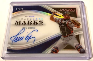 2023 Panini Immaculate Collection Javy Lopez Auto 17/25 - Picture 1 of 2