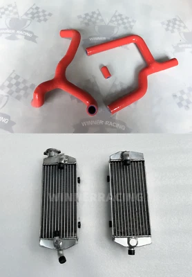 Подходит для Beta RRS RR350/390/430/480/520 4T 2011 - 2019 алюминиевый радиатор + шланг - Изображение 1 из 4