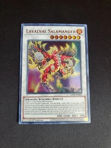 Lavalval Salamander - Yugioh Ghosts From the Past 1st Ed Ultra Rare - GFTP-EN003 - Picture 1 of 2