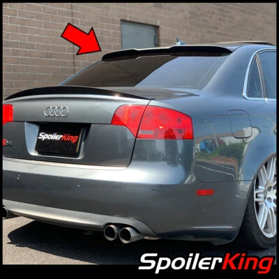 SpoilerKing #380RC alerón ventana trasera con corte central (se adapta a: Audi A4 / S4 2006-08) Foto 1 de 4