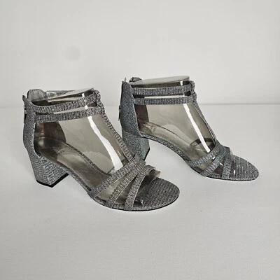 Sandalia gruesa de tacón alto Anella para mujer Adrianna Papell talla US 7,5 Foto 1 de 4