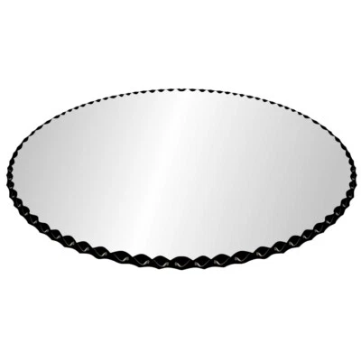 圆形玻璃桌面 - 1/2 英寸厚 - 宝石边缘,美国玻璃 — 第 1/4 张图片