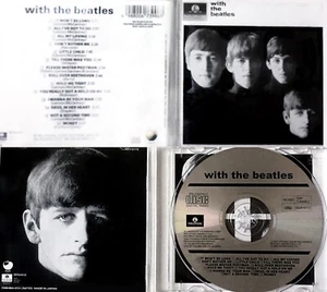 BEATLES *VG+* "WITH THE BEATLES" 80s JAPANESE TOSHIBA-EMI  PRESSING CD (MONO) - Imagen 1 de 1