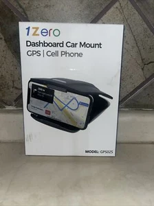 GPS PHONE DASHBOARD CAR MOUNT 1ZERO GPS02S HOLDS GARMIN IPHONE SAMSUNG GALAXY - Picture 1 of 2
