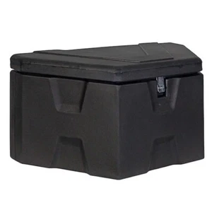 Heavy Duty Matte Plastic Trailer Tongue Truck Tool Box 18in X 19in X 36in - Picture 1 of 9