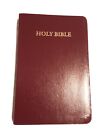 KJV Giant Print Bible Personal Size - Burgundy Imitation Leather by Baker...