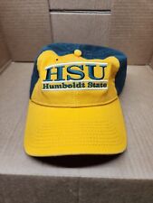 Humboldt State University HSU Hat Yellow Strapback Baseball Cap The Game