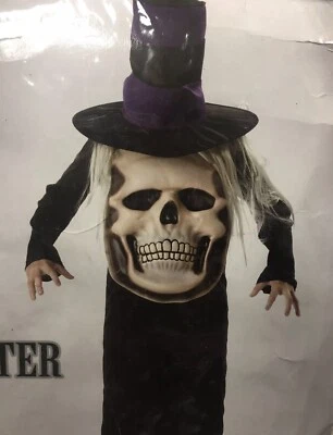 MAD HATTER CALAVERA Disfraz Halloween Niños Talla Mediana 7-8 Foto 1 de 4