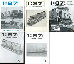 Magazin Premierenausgabe #1 + #3-#6 im Maßstab 1:87 - Bild 1 von 1