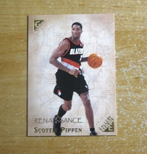 SCOTTIE PIPPEN 1999-00 Topps Gallery GALLERY EXHIBITS Card #GE5 HOF Bulls - Picture 1 of 2