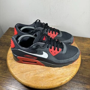 Nike Air Max 90 Anthracite Mystic Red Mens Size 11 Shoes Sneakers FB9658-001 - Picture 1 of 8