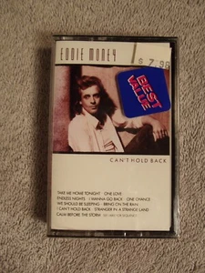 Eddie Money - Can't Hold Back Cassette (NEW FACTORY SEALED) - Picture 1 of 3