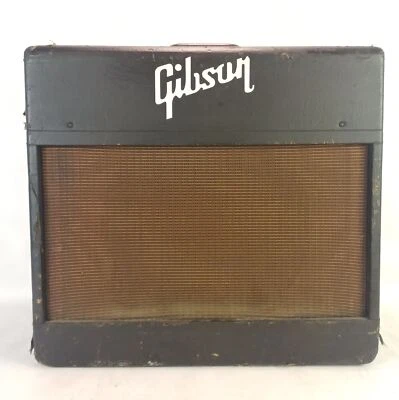 Gibson 1954 Vanguard Combo Amplifier GA-77 Vintage Tube Amp 15"Jensen Speaker US - Image 1 of 4