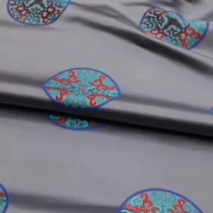 Chinese Tang Costume Brocade Jacquard Fabric Mongolia Dressmaking DIY 75*50cm - Picture 1 of 28