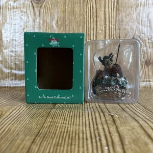 Merry Moosemas Creel Basket Boyds Bears Resin Elch Angeln Ornament #25452 2004 - Bild 1 von 7