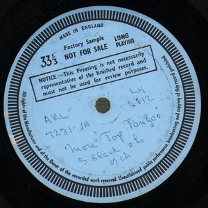 Stanley Black & His Orchestra More Top Tangos LP vinyl UK Decca 1966 LK4812 - Picture 1 of 2