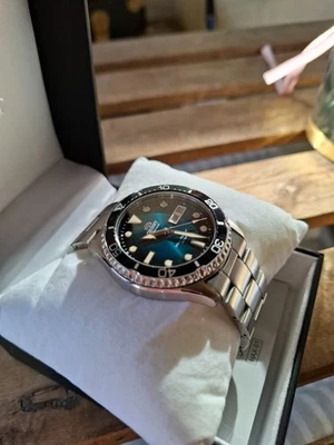 Orologio Automatico Orient Kamasu / Mako III verde petrolio - Immagine 1 di 4