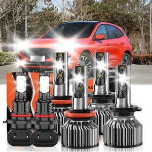 For Ford Escape 2005-2006 LED Headlight Combo Hi/Low+Fog Light Bulb 26000LM - Bild 1 von 11