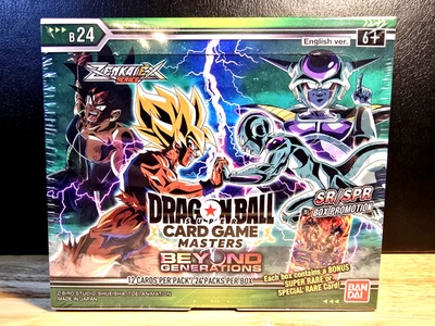 DRAGON BALL SUPER CASE FRESH BEYOND GENERATIONS BOOSTER BOX FACTORY SEALED 2023 - Image 1 of 4