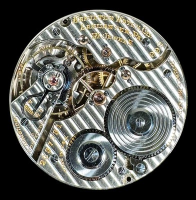 1925 Hamilton 21 J, 992 Grade, Pocket Watch Movement, Working 16S - Image 1 of 4