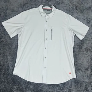 Camisa Desert Dunes Beige Manga Corta Botón Delantero Para Hombre XL - Imagen 1 de 6
