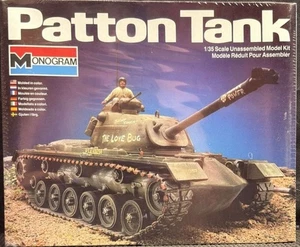 Kit modelo tanque Patton monograma escala 1/35 #6501 sellado - Imagen 1 de 6