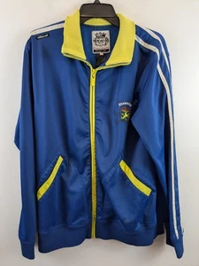 Retro Y2K Akademiks Mens Graphic Zip-Up Jacket M - Picture 1 of 4