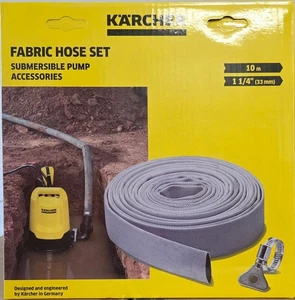 Kärcher 2.997-100.0 Gewebeschlauch 1 1/4" 10m Schmutzwasserpumpe Zubehör - Bild 1 von 4