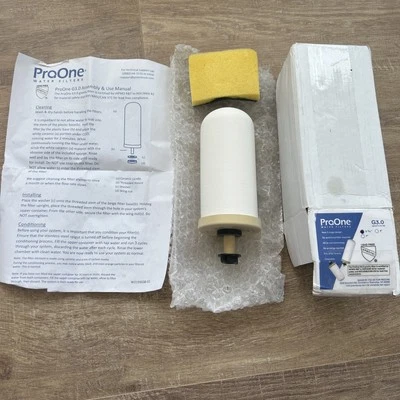 ProOne G3.0 5-3/4 " Water Filter - Brand New In Original Box w/ Instructions  - Image 1 of 4