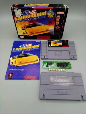 Lamborghini: American Challenge (Super Nintendo Entertainment System, 1993) - Image 1 of 2