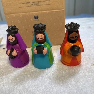 Vintage Avon Kids Christmas My First Nativity Scene 3 Wisemen 3 Kings 1993 - Bild 1 von 4