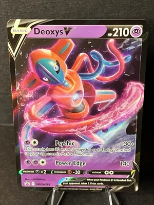 Deoxys V SWSH266 SWSH: Sword & Shield Promo Cards Holo - Image 1 of 4