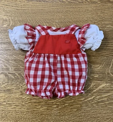 Vintage Cabbage Patch Kids Toddler Doll Jumper Outfit 1987 OK Factory VHTF - Image 1 of 3