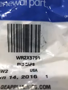 WR2X5795 END CAPS - Picture 1 of 1