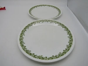 Set of 2 Corelle Corning Crazy Daisy Spring Blossom Salad Plates 8 1/2" Vtg. - Picture 1 of 2