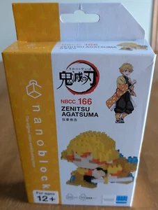 Nanoblock Character Collection Series Zenitsu Agatsuma (Thunder Breathing) 166 - Picture 1 of 3