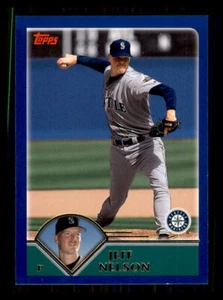 2003 Baseball Topps Jeff Nelson Seattle Mariners #34 - Picture 1 of 2