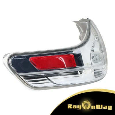 Luz trasera de lámpara de freno exterior transparente del lado del conductor para Toyota Sienna 2013-2014 2015 Foto 1 de 4