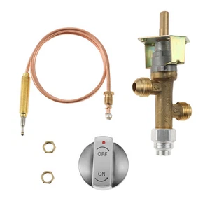 LPG Propane Gas Fireplace Fire Pit BBQ Flame Failure Safety Control Valve Kit - Picture 1 of 12