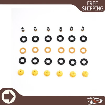 Juego de 6 juntas de reparación de inyector de combustible para BMW M3 328IS 1996 1997 1998 1999 E36 E46 Foto 1 de 4