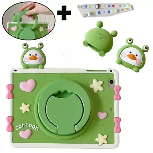 Case Kids Shockproof Handle Stand Cover For iPad 5/6/7/8/9/10th Gen Mini Air Pro - Picture 1 of 16
