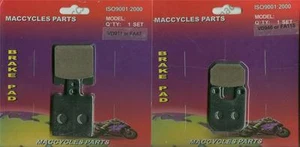Pastillas de freno de disco ATK ATK604 1988 delanteras y traseras (2 juegos) - Imagen 1 de 1