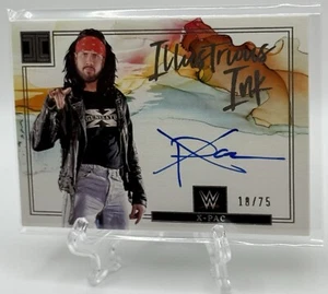 X-Pac 2023 Panini Impeccable WWE Illustrious Ink On-Card Autograph Auto /75! - Picture 1 of 2